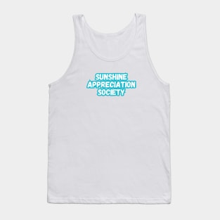 Sunshine Appreciation Society Tank Top